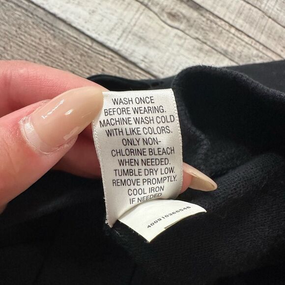 Croft & Barrow Black Zip Up Mock Neck Vest | Size Large - Picture 7 of 7